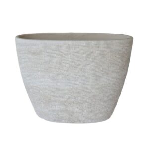 Ovaal Tokio L33D16H26cm creme